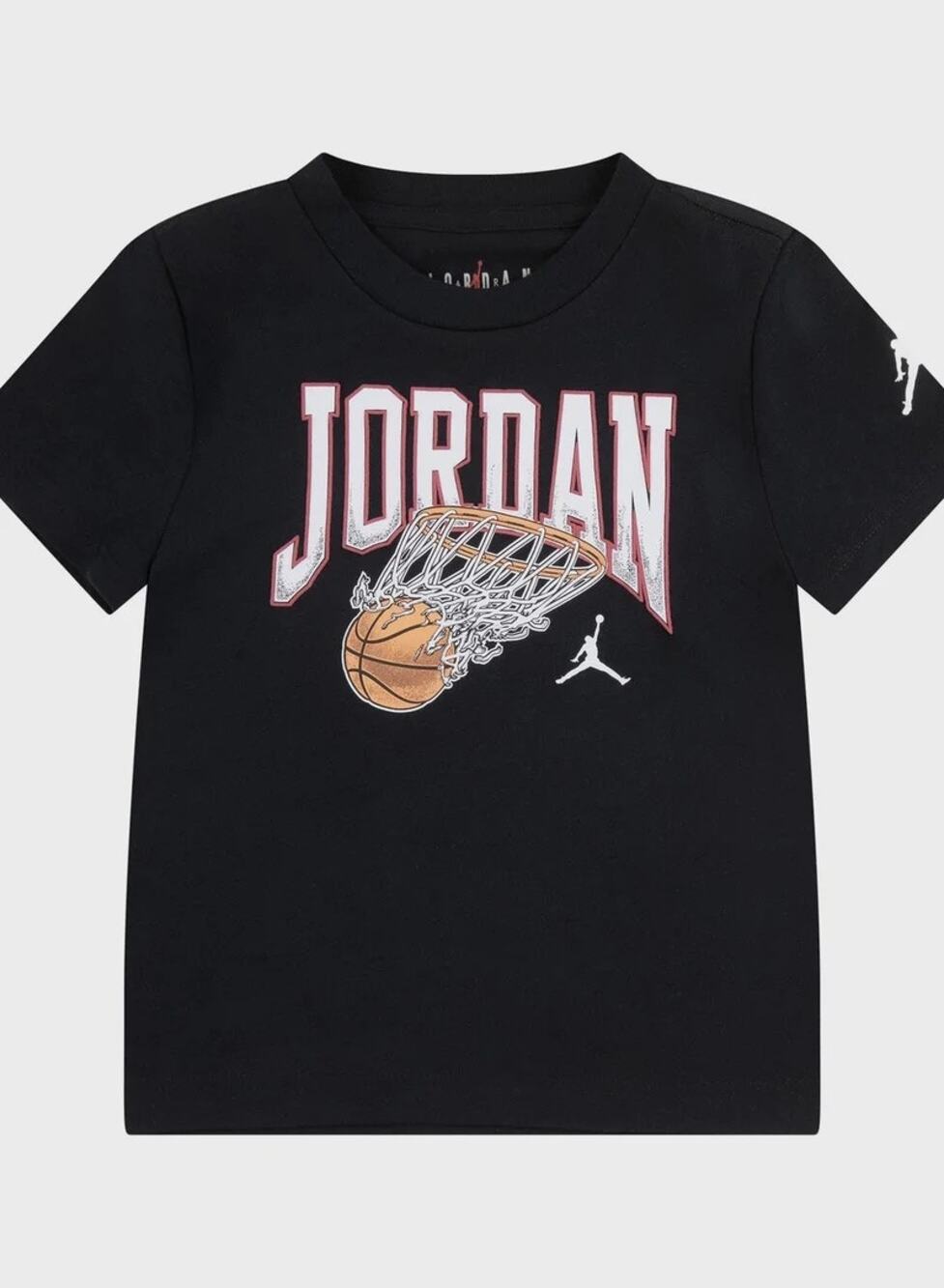 Jordan Bucket T-Shirt - Soft Cotton, Black, 4T